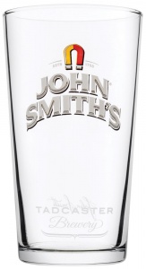 John Smiths Branded Pint Glass For Sale UK - CE 20oz / 570ml - Box of 24